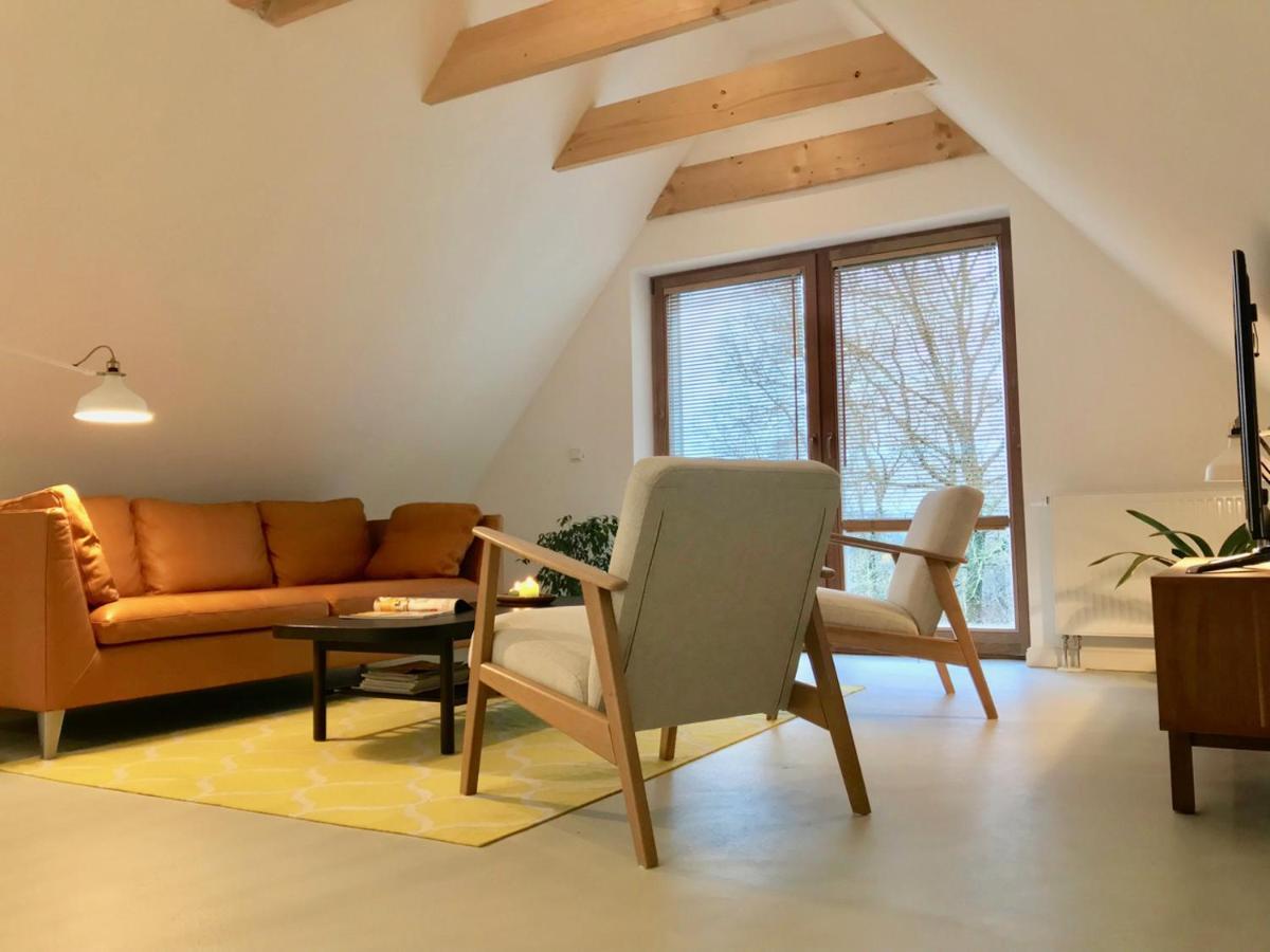 Leck Moorblick! Grosse Dachwohnung Mit Kamin Und Sauna מראה חיצוני תמונה
