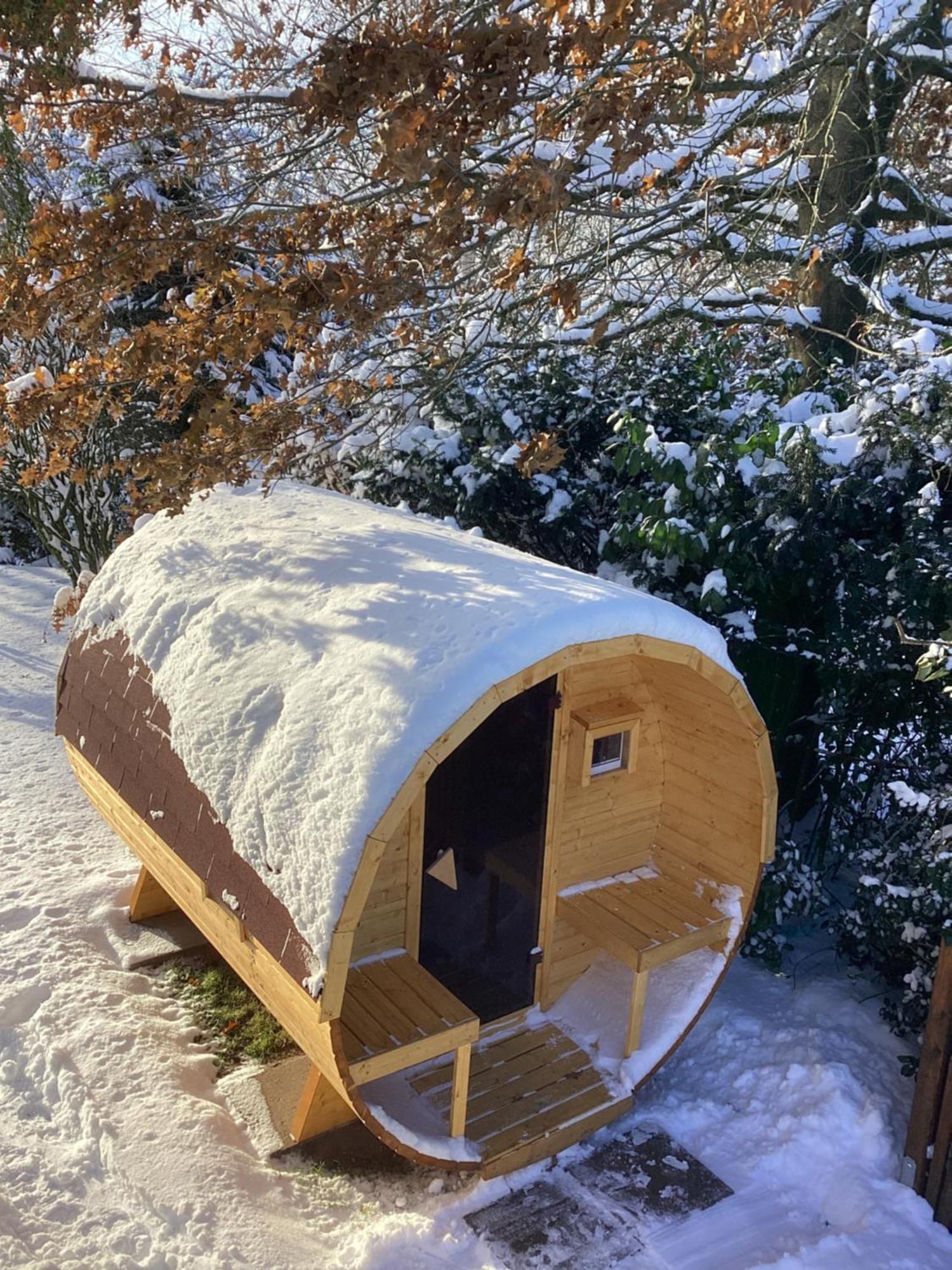 Leck Moorblick! Grosse Dachwohnung Mit Kamin Und Sauna מראה חיצוני תמונה